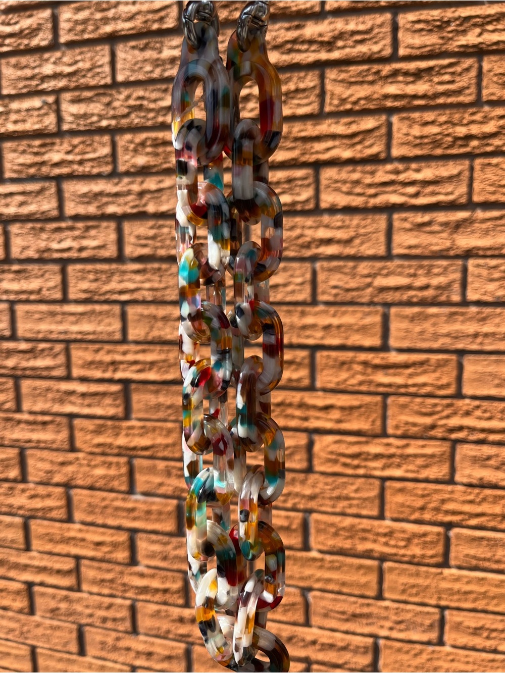 Coach - Coachtopia Resin Bag Chain in Cloud Multi colour - New / Never Used - Picture 7 of 8